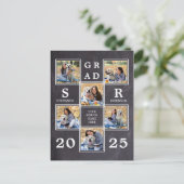 写真素朴コラージュのシャルボユニークード 案内ポストカード (スタンド正面)