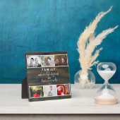 写真素朴コラージュScriptファミリー記念ことわざ フォトプラーク (インサイチュ)