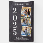 写真素朴パーソナライズされたコラージュ卒業生 横断幕 (縦)