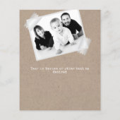 写真素朴休日の年レビューKraft Look (裏面)