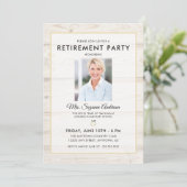 写真素朴先生退職パーティー 招待状 (スタンド正面)