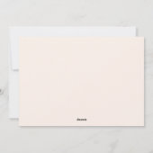 写真素朴西クリスマス シーズンカード (裏面)