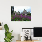 写真紫 ポスター (ホームオフィス)