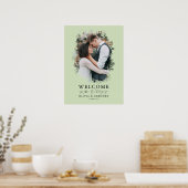 写真結婚のウェルカムサイン ポスター (キッチン)