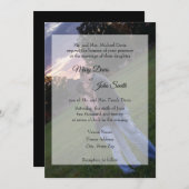 写真結婚のオーバーレイ聖なる書物、 経典 招待状 (正面/裏面)