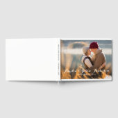 写真結婚のゲストブック、写真の追加 ゲストブック (全面)