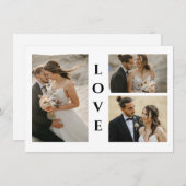 写真結婚のサンキューカード (正面/裏面)