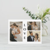 写真結婚のサンキューカード (スタンド正面)