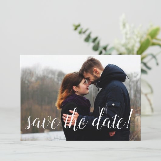 写真結婚の婚約 案内状 (スタンド正面)