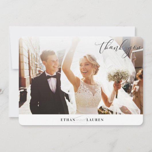 写真結婚の書エレガント面 招待状 (正面)