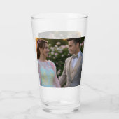 写真結婚の追加カスタマイズ タンブラーグラス (裏面)