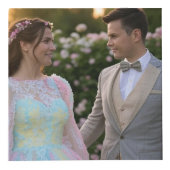 写真結婚の追加カスタマイズ フォトキューブ (右)