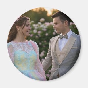 写真結婚の追加カスタマイズ マグネット