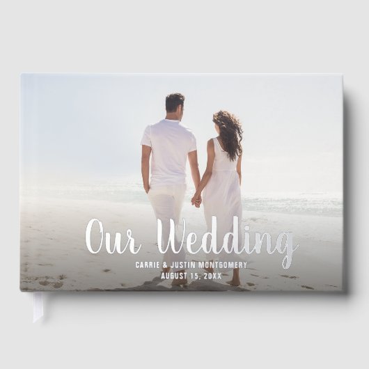 写真結婚の ゲストブック (正面)