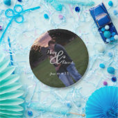 写真結婚の ペーパープレート (パーティー)