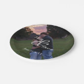 写真結婚の ペーパープレート (アングル)