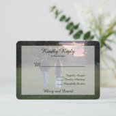 写真結婚の 出欠カード (スタンド正面)