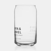 写真結婚カップ ガラス缶 (左)