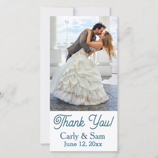 写真結婚サンキューカード サンキューカード (正面)