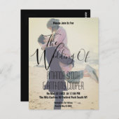 写真結婚予算はがき ポストカード (正面/裏面)