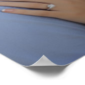 写真結婚付きシーティンググラフボード ポスター (角)