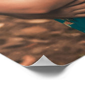 写真結婚付きシーティンググラフボード ポスター (角)