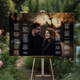 写真結婚付きシーティンググラフボード ポスター