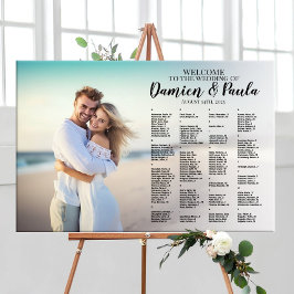写真結婚付きシーティンググラフボード ポスター