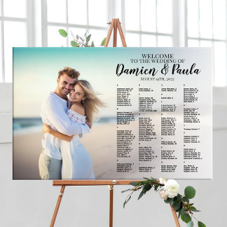 写真結婚付きシーティンググラフボード ポスター