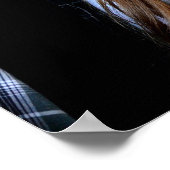 写真結婚付きシーティンググラフボード ポスター (角)