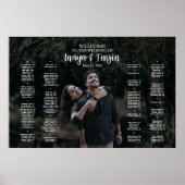 写真結婚付きシーティンググラフボード ポスター (正面)