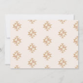 写真結婚付きランチ日付の保存招待状 招待状 (裏面)