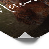 写真結婚付き歓迎の看板ポスター ポスター (角)