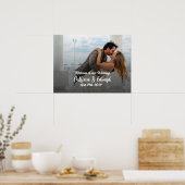 写真結婚付き歓迎の看板ポスター ポスター (キッチン)