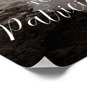 写真結婚付き歓迎サイン ポスター (角)