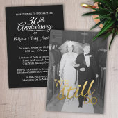 写真結婚付き30周年記念 – まだ行っている 招待状