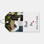 写真結婚付き ギフトタグ (裏面横)