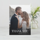 写真結婚付きThanks Card 招待状 (スタンド正面)