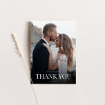 写真結婚付きThanks Card 招待状<br><div class="desc">クラシックもしが大好きシンプルで、このデザインは君に合う。このカードはエレガントデザインを備え、写真の余地のあるベージュの背景をパーソナライズされた持つ。クラシックの下のベージュと茶色のフォントはモダンとシンプルである。</div>