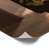 写真結婚座席表（アルファベット） ポスター (角)