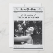 写真結婚新聞 セーブザデート (正面)