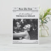 写真結婚新聞 セーブザデート (スタンド正面)