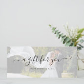 写真結婚景品証エレガント書 (スタンド正面)