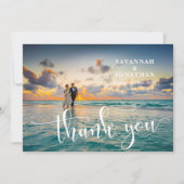 写真結婚書 サンキューカード (正面)