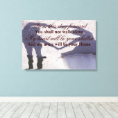 写真結婚枠 キャンバスプリント (インサイチュ (ウッドフロア))