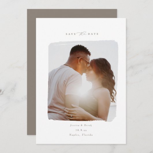 写真絵を描日付の保存 セーブザデート (正面/裏面)