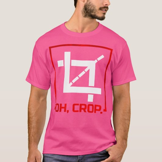 写真編集デザイン 楽しい フォトグラファー向け Tシャツ (正面)