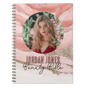 写真美しい聖書とエレガントデザイン ノートブック (正面)