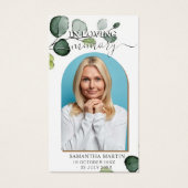 写真美しい記念葬式ブックマーク (正面)