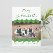 写真聖パトリックの日 カード (スタンド正面)